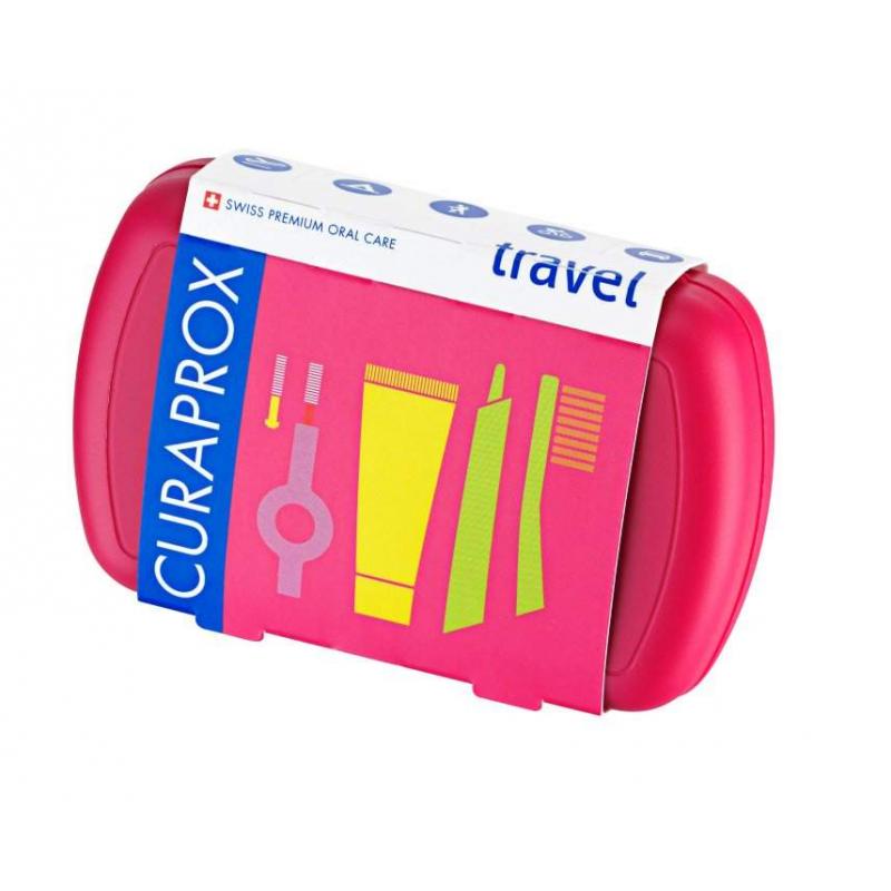 Curaprox Travel set červený