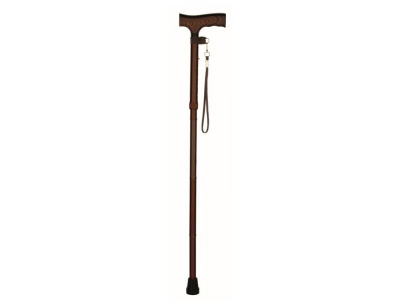 Skládací podpůrná hůl 413 A bronzová standard 80–90 cm